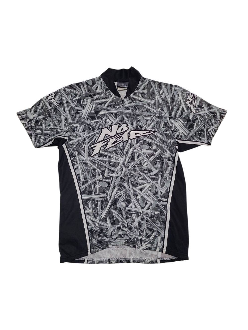 No Fear Y2k Cycling Jersey Nails Men's Size Medium